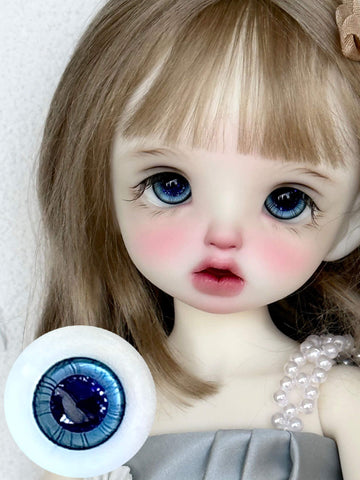 BJD Glass Eyes-Dark Blue 12-18mm