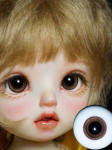 BJD brown eyes