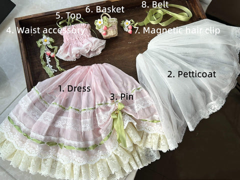 bjd outfits set, bjd doll dress