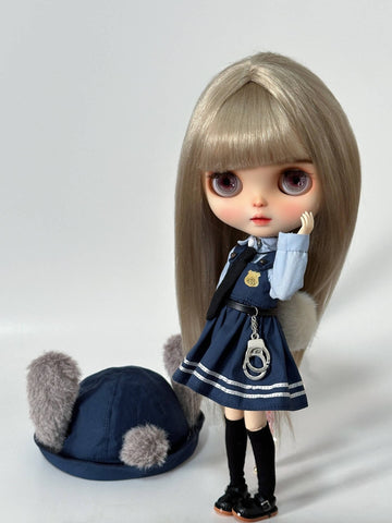 Blythe Outfit “Officer Hopps” for Blythes Doll ob24 ob22