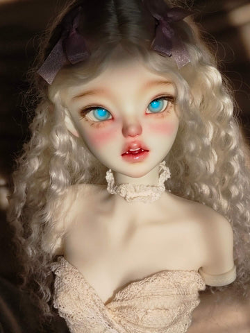 1/4 Female BJD Head- Raggy