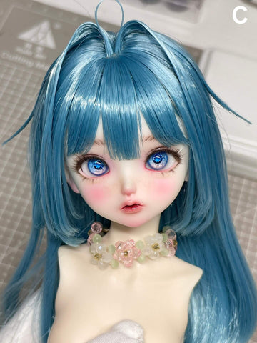 1/4 Female BJD Head- Raggy