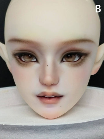 smart doll head with faceup